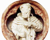 Fano, particolare scultoreo della tomba di Paola Bianca MAlatesta (XV sec.)